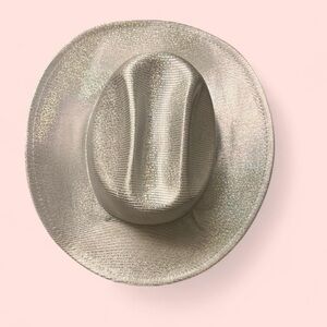 Silver Cowboy Hat